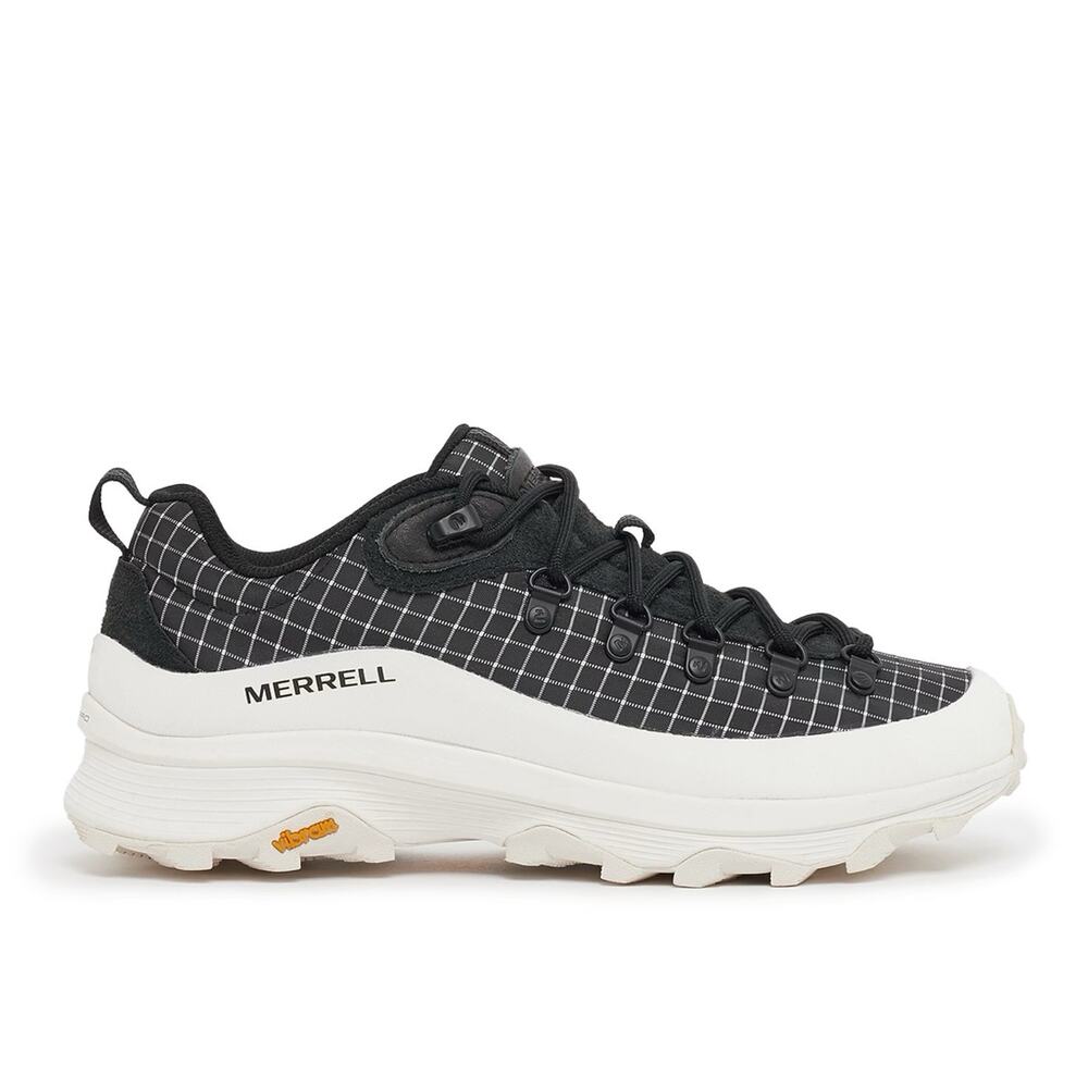 Merrell Ontario SP RS SE Black White Leather Hiking Sneakers Shoes 9 M NEW NIB